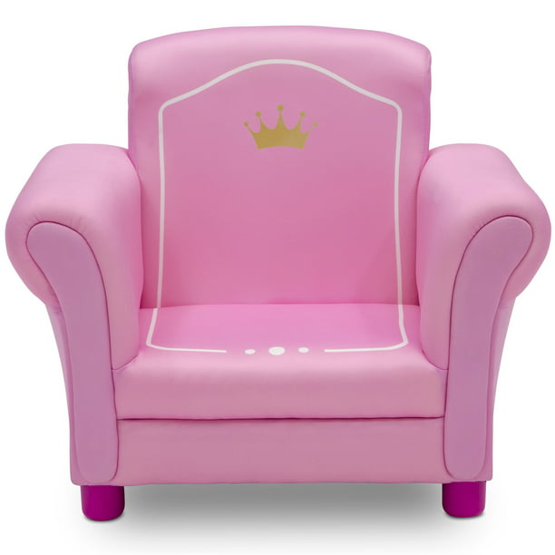 Princess Crown Kids Upholstered Chair