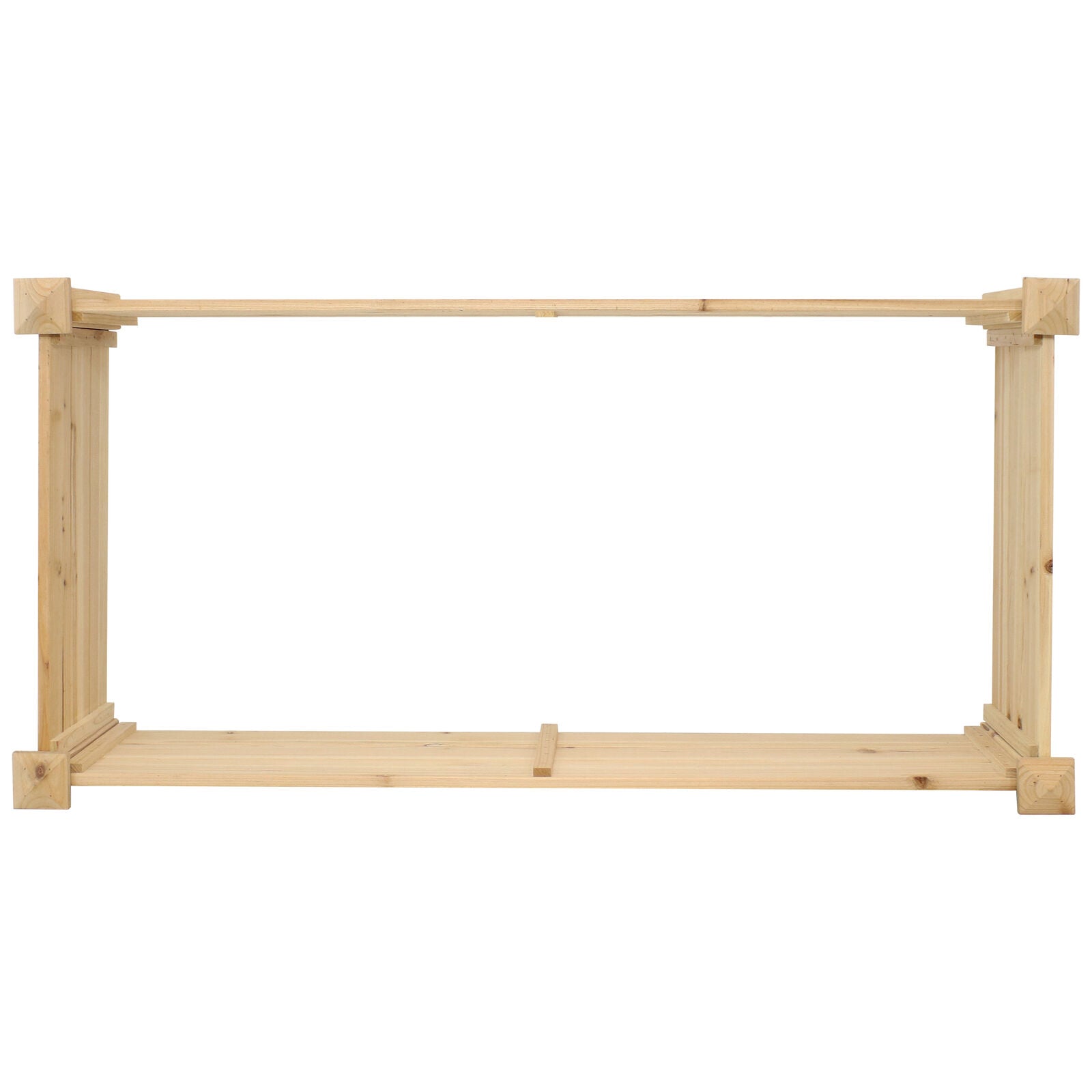 Garden Bed in 24 X 48.25 Inches Brown