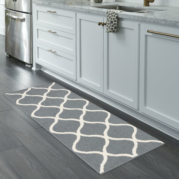 Hallway Runner Rug Gray Graphite in 1ft 9inch x 5ft