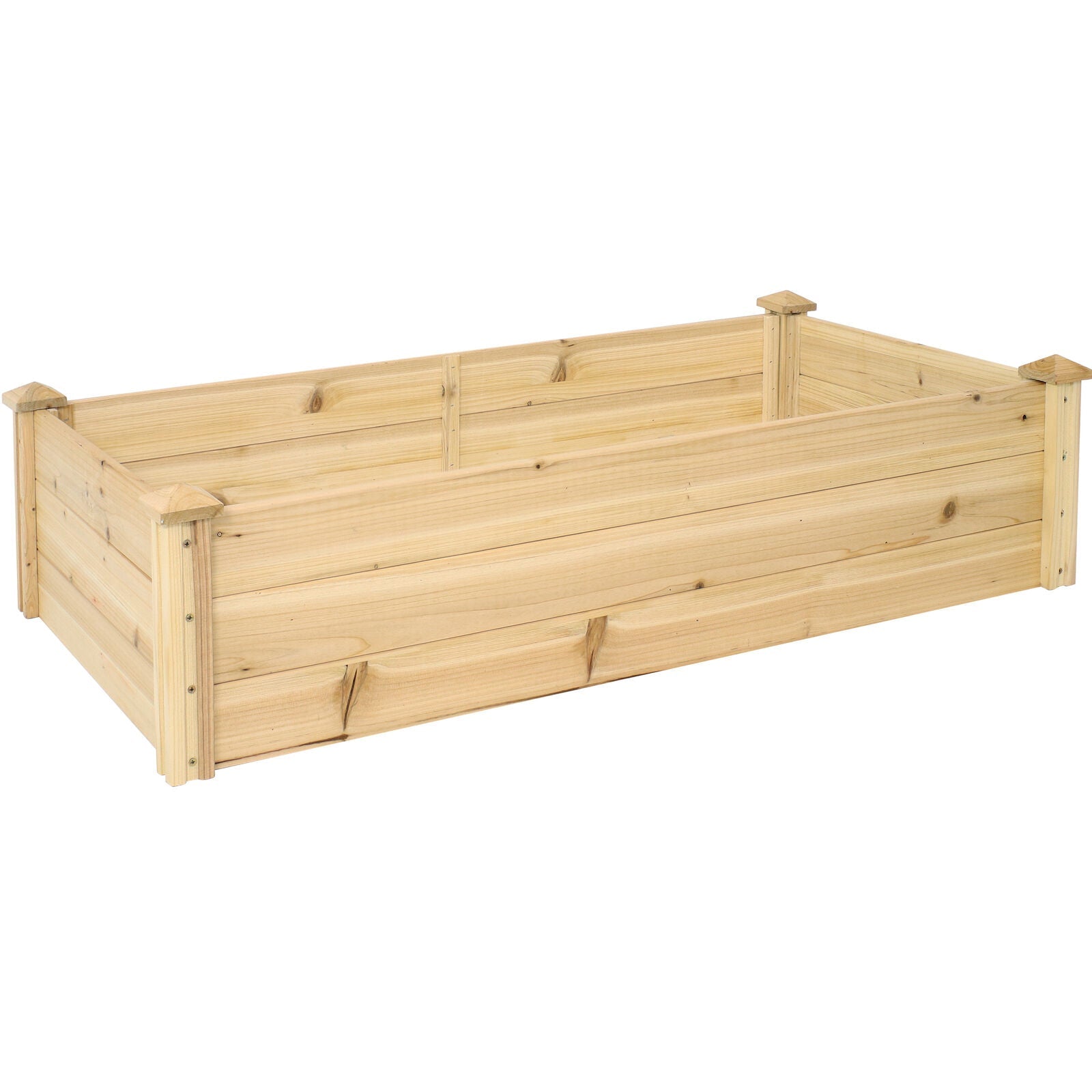 Garden Bed in 24 X 48.25 Inches Brown