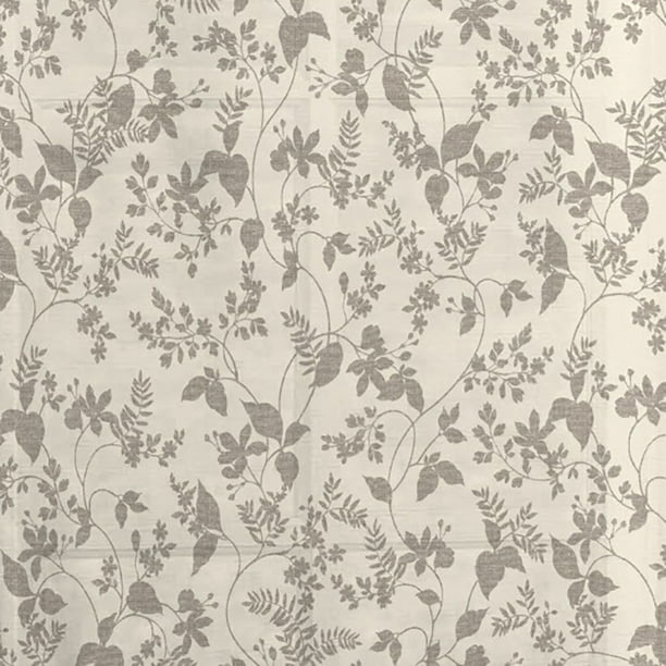 Curtain Tier and Valance Gray56 x 363 Piece Set