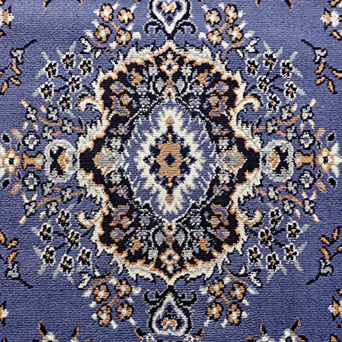 Area Rug Size 5Ft 2Inch x 7Ft 4Inch in Country Blue