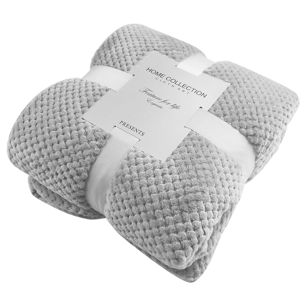 Blanket Soft Cozy Throw 59x79 Inches in Gray