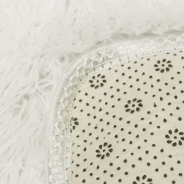 Area Rugs for Bedroom White 67x47 Inches