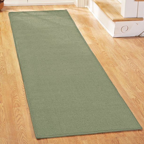 Runner Rug 28x120 Inches Sage