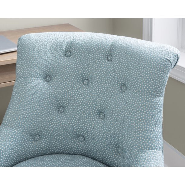 Chair with Adjustable Height in Light Blue
