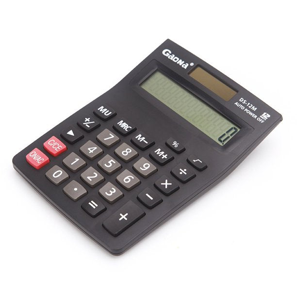 Desktop Calculator 12 Digit LCD Display