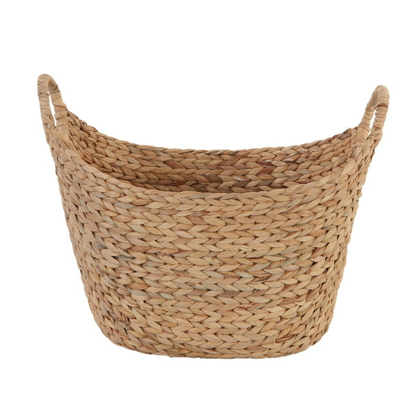 Boat Basket Large Natural Water Hyacinth