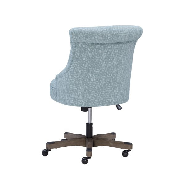 Chair with Adjustable Height in Light Blue