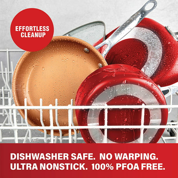 Bakeware Set 20 Pieces in Red