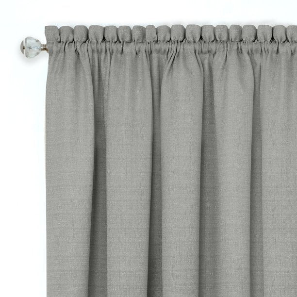 Darling Darcy Kitchen Curtain Grey and White 3 Piece Set