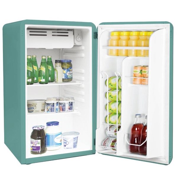 Retro Refrigerator 3.2 Cubic Foot Mint
