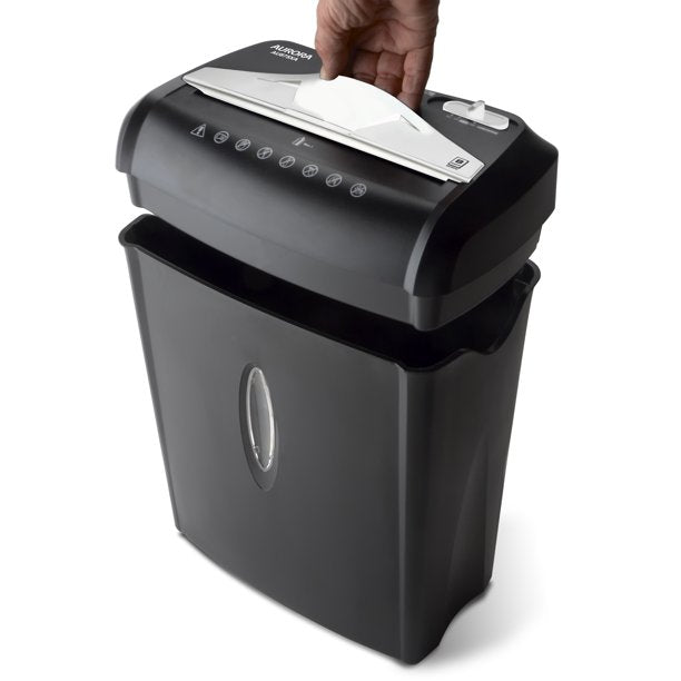 Crosscut Paper 8 Sheet and Credit Card Shredder 3.7 Gallons