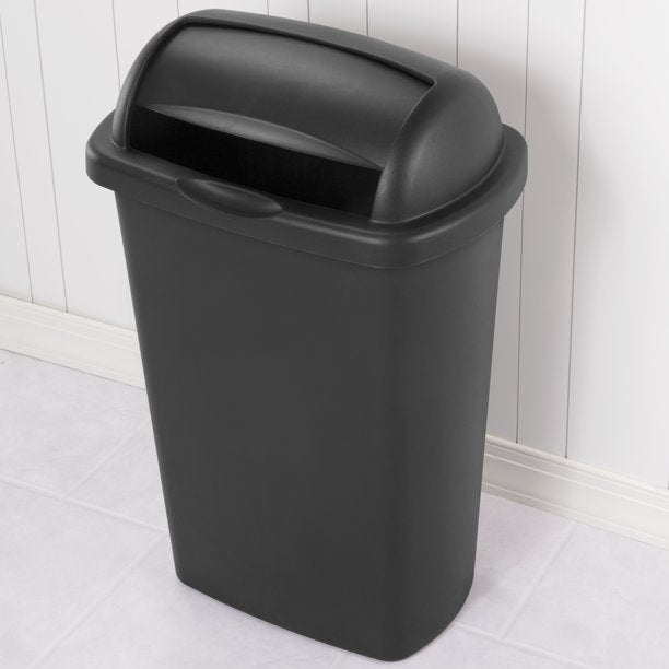 Roll Top Kitchen Trash Can 4 Pieces