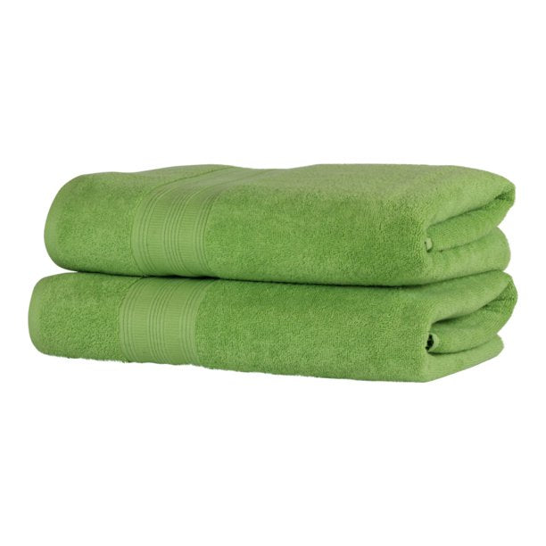 Bath Towel Set Green