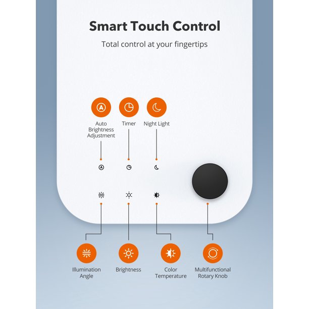 Desk Lamp in LED With USB Charging Port