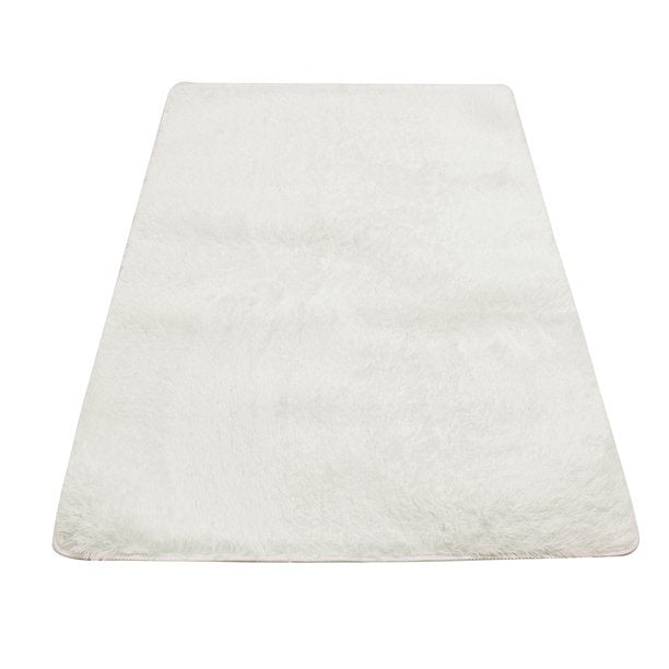 Area Rugs for Bedroom White 67x47 Inches