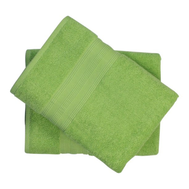 Bath Towel Set Green