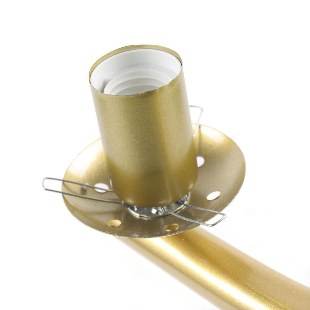 Chandelier 4 Glass Pendant in Gold