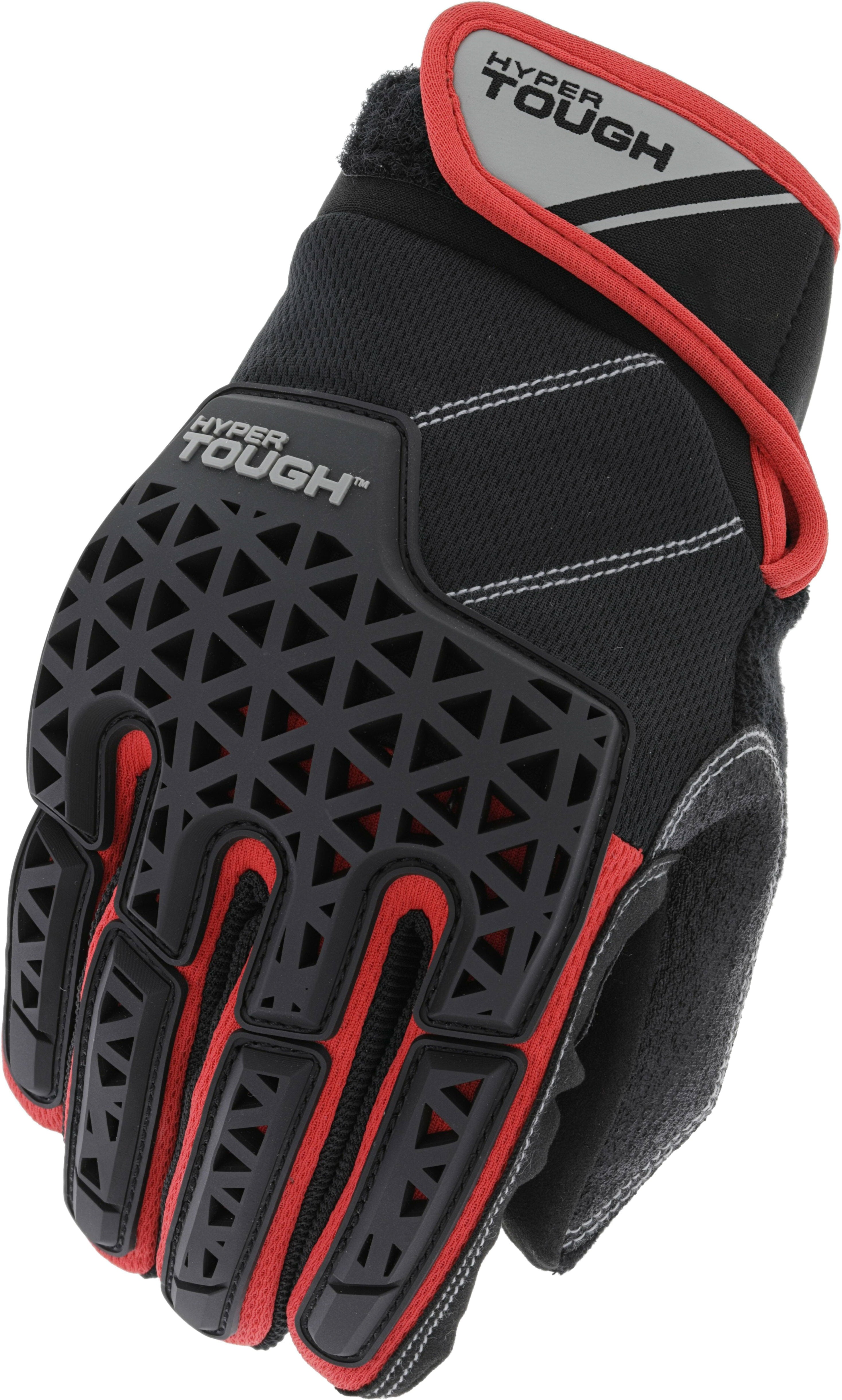 Glove Multi Purpose in Red Black Large