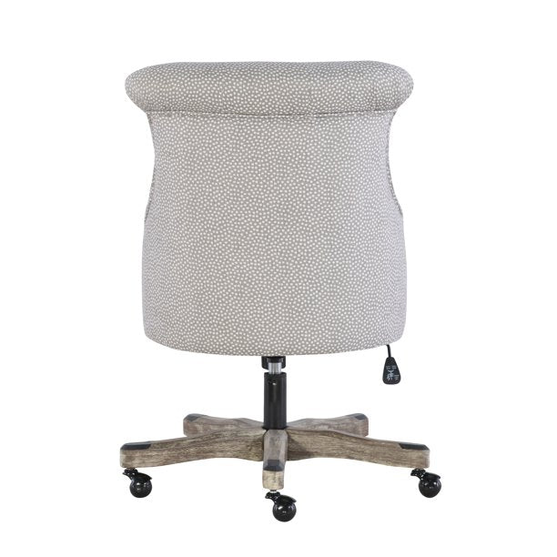 Chair with Adjustable Height in Light Gray