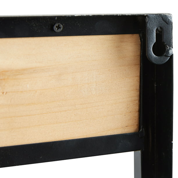 Modern Industrial Metal Wall Mirror