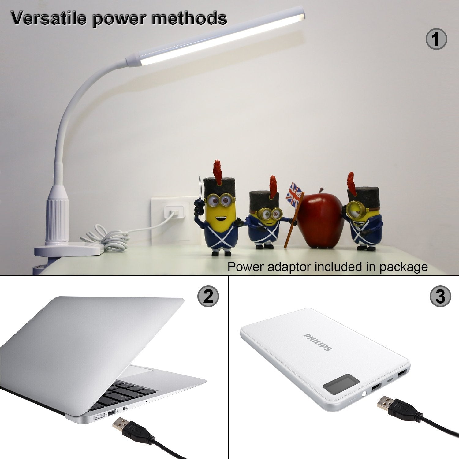 Desk Lamp in 5W Dimmable with 26 LED
