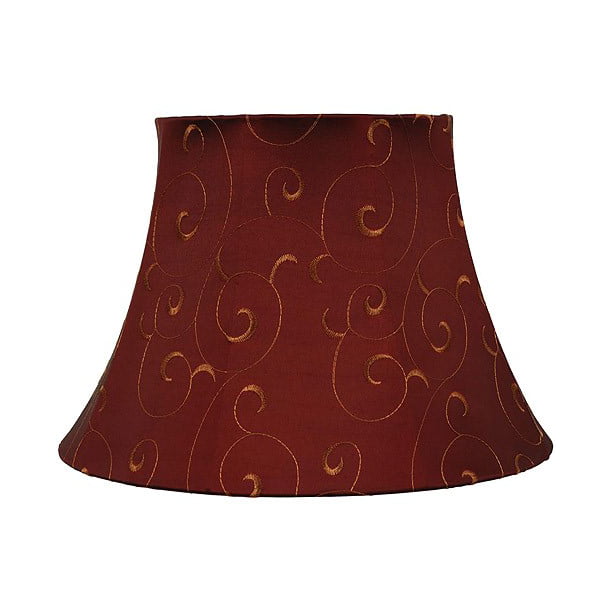 Bell Table Lamp Shade in Red