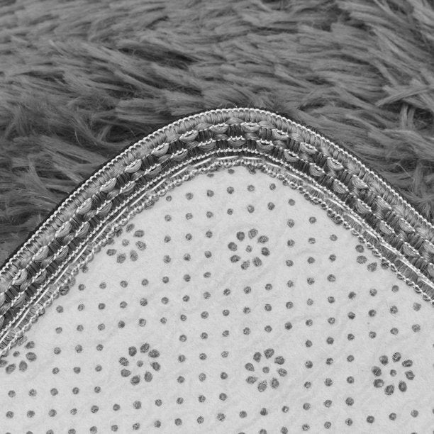 Area Rugs for Bedroom Light Grey 91x63 Inches