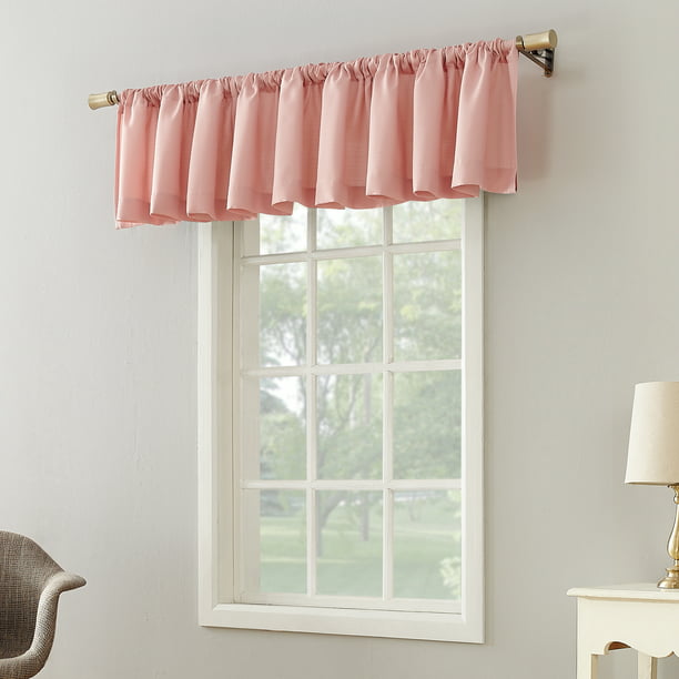 Curtain Single Panel 56 x 17 Inches in Pink Blush