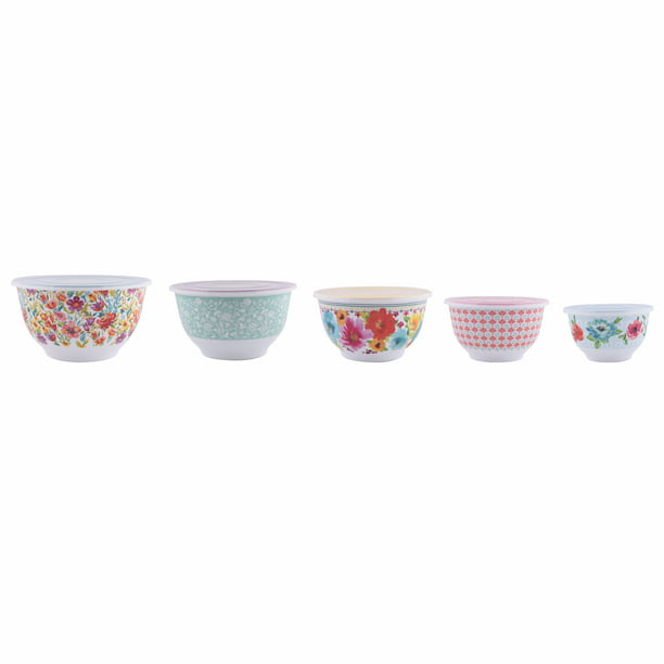 Bowl 10 Piece Set in Petal Party