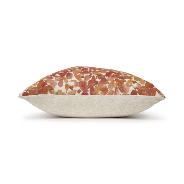 Botanical Decorative Square Pillow 20x20 Inches Spice