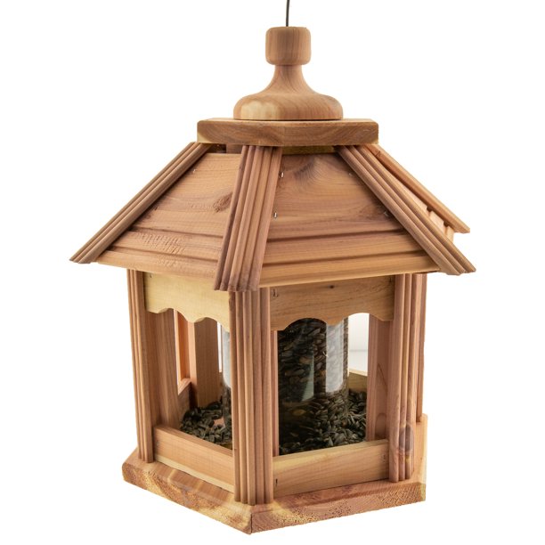 Gazebo Wild Bird Feeder Hopper Capacity