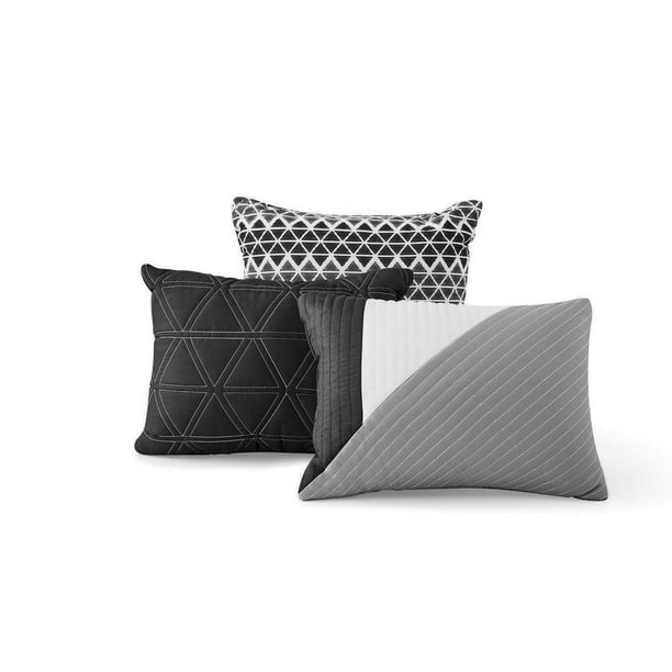 Bed Comforter 10 Piece in a Bag with 3 Dec Pillows