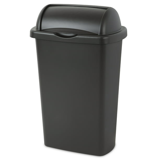 Roll Top Kitchen Trash Can 4 Pieces