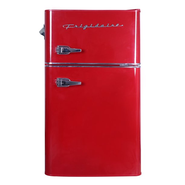 Refrigerator with Freezer 3.2 Cubic Foot Red