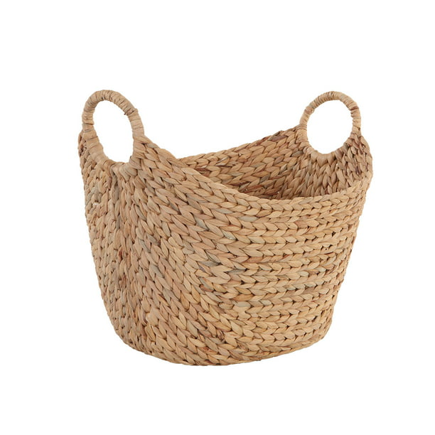 Boat Basket Large Natural Water Hyacinth