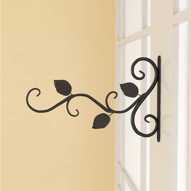 Hanging Plant Bracket 1Pcs in Black