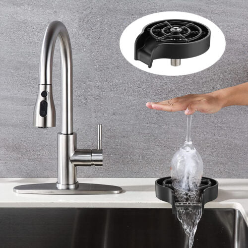 Automatic Glass Rinser Faucet Bottle Washer Cup Cleaner