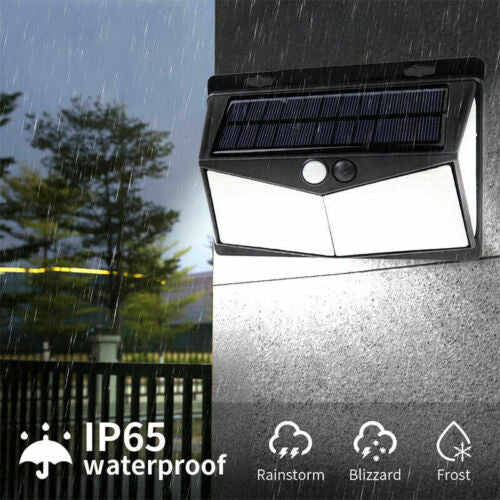 Garden Wall Waterproof Solar Power Light With Motion Sensor 208 LED