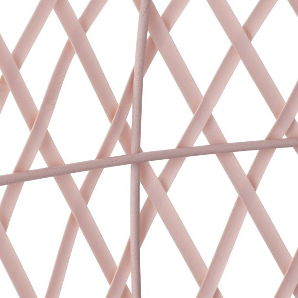 Chair Kid Wicker Stationary Egg Ventura Outdoor in Pink