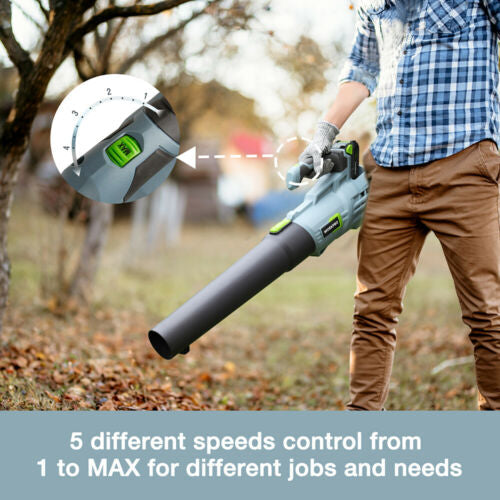 Cordless Leaf Blower Electric Gardening Tool 20V