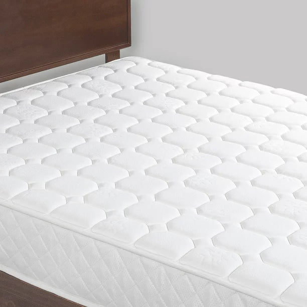 Quilted Hybrid of Comfort Foam and Pocket Spring Mattress Twin 8 Inches