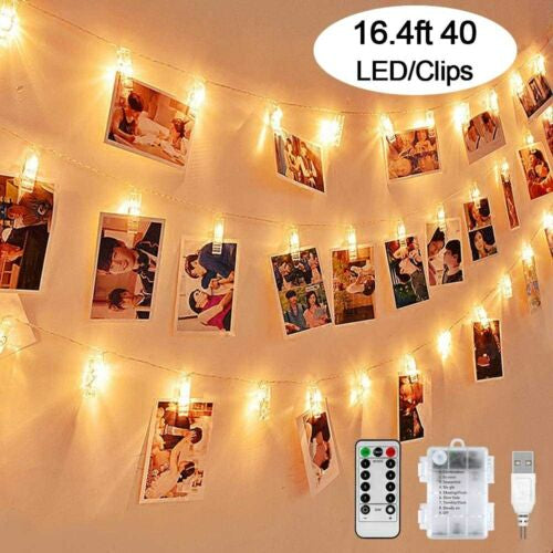 Photo String Light in 40 LED