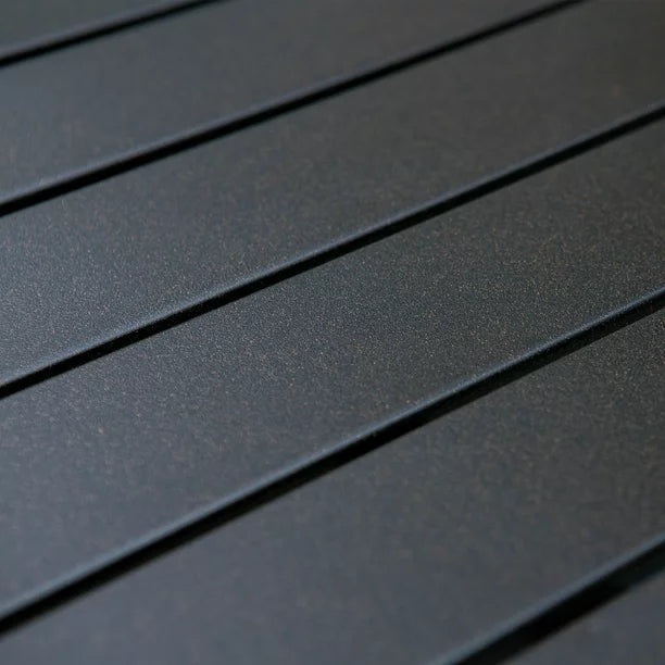 Outdoor Patio Dining Set Modern Steel Furniture 7 Pieces