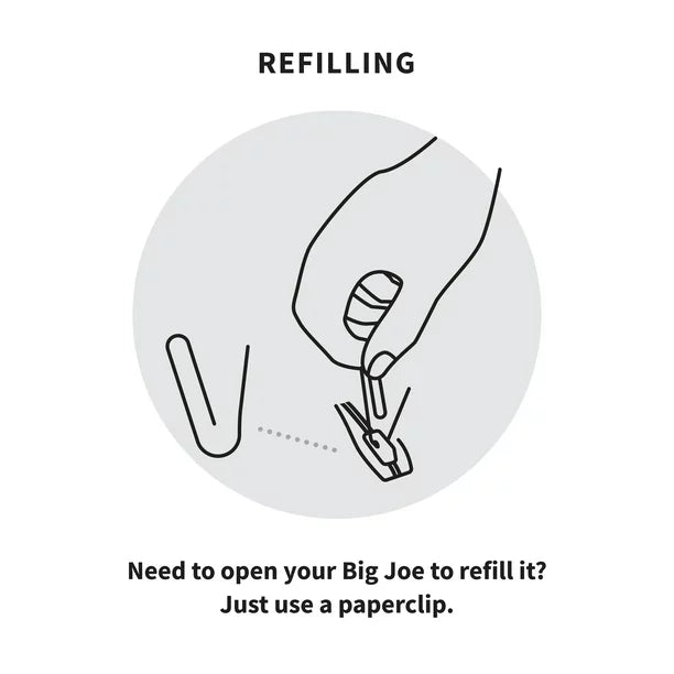 Bean Bag Chair in Black