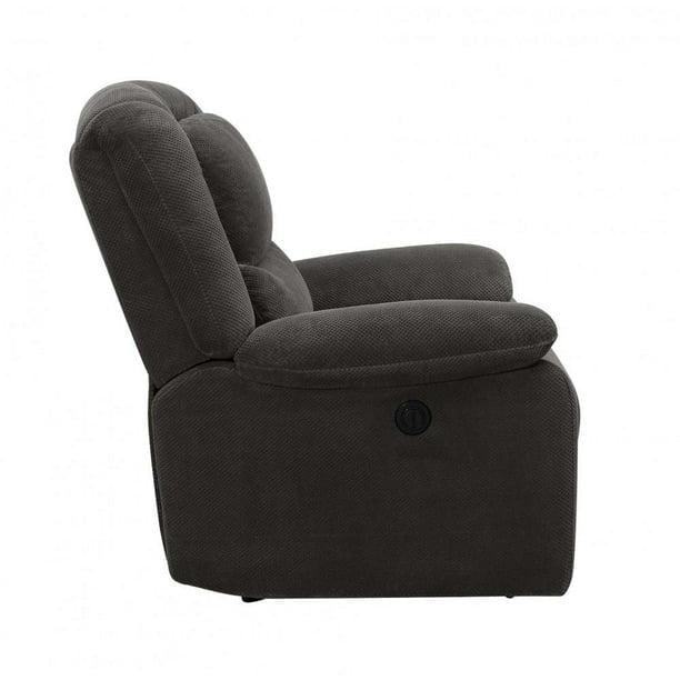 Deep Body Cushions in Gray Fabric