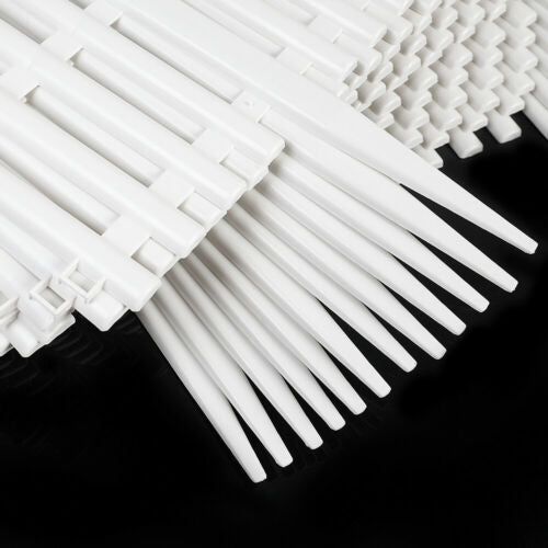 Garden Plastic Fence Lawn Edging Border Panel Fencing 12pcs