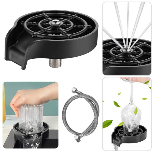 Automatic Glass Rinser Faucet Bottle Washer Cup Cleaner