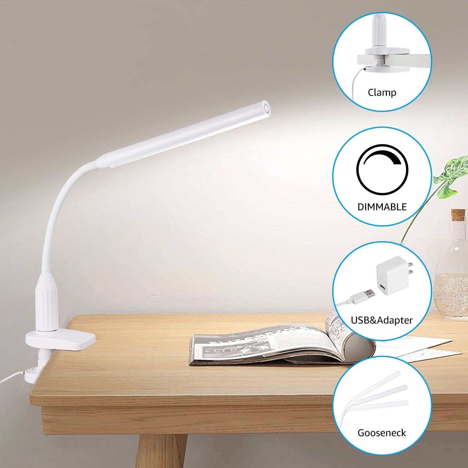 Desk Lamp in 5W Dimmable with 26 LED